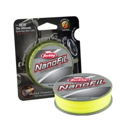 Berkley plecionka Nanofil 0.12mm 125m fluo